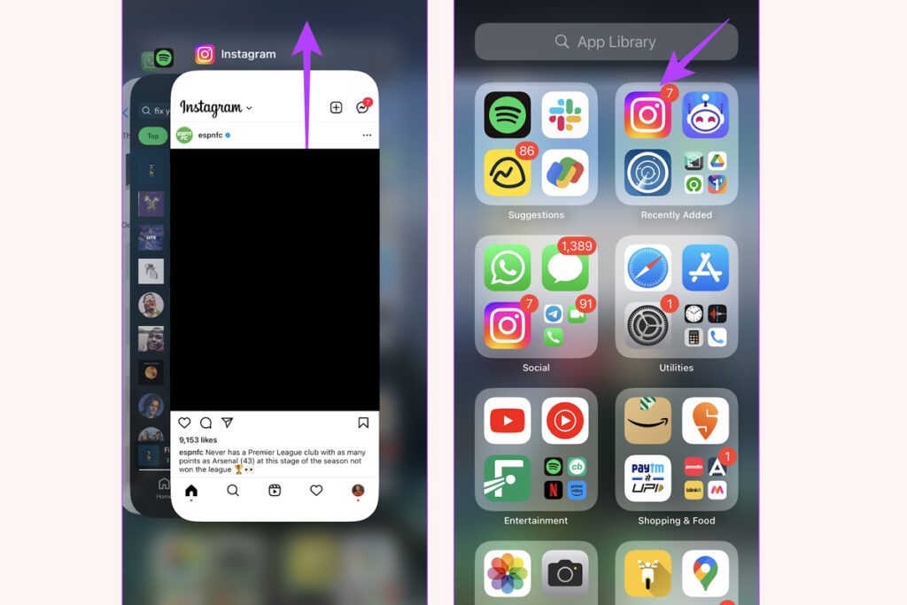 instagram app keeps crashing iphone