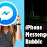 iPhone Messenger Bubble